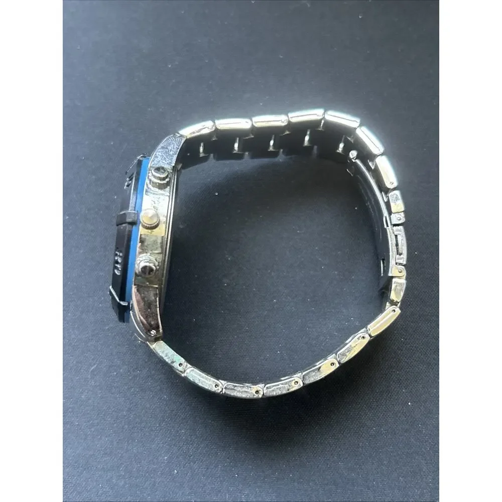 Charles Raymond Blue Tinted Crystal Men’s Quartz Watch